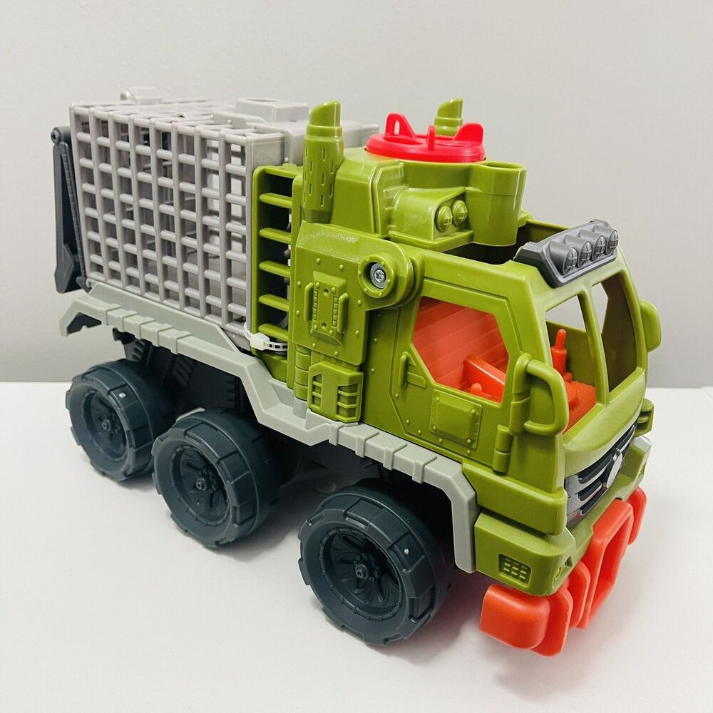 Mattel Imaginext JURASSIC WORLD Dinosaur Hauler w/ Cage Vehicle Only FMX87
